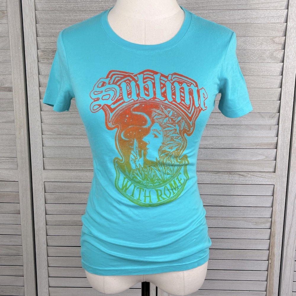 NEXT LEVEL APPAREL Sublime "With Rome" 100% Cotton Tee-Small